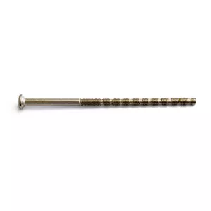 Screw M4 90mm Brass Nickel-Plated 100pcs, Habo 95901