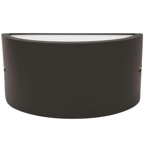 Fasadarmatur Nottingham, Svart, Opal, E27, IP44, Malmbergs 7717013