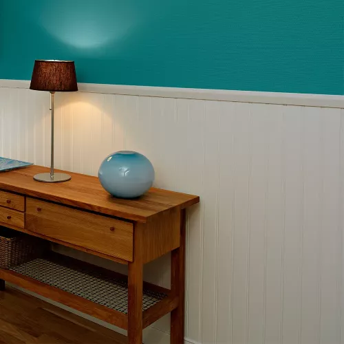 Väggpanel Alva 2060x1075x6mm Vit Lundbergs