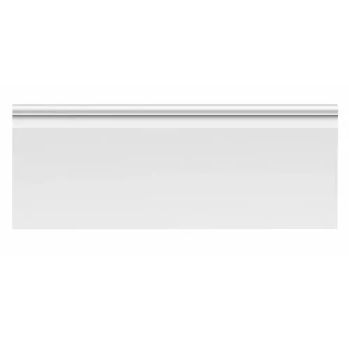 Golvsockel Alva 2070x100x16mm Vit Lundbergs