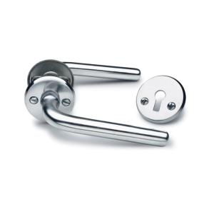 Trycke Door Handle, A9691, Matte Chrome, 5pcs, Bårebo 744210