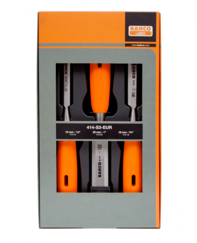 Stämjärnsats 414-S3-EUR 12-18-25mm Bahco