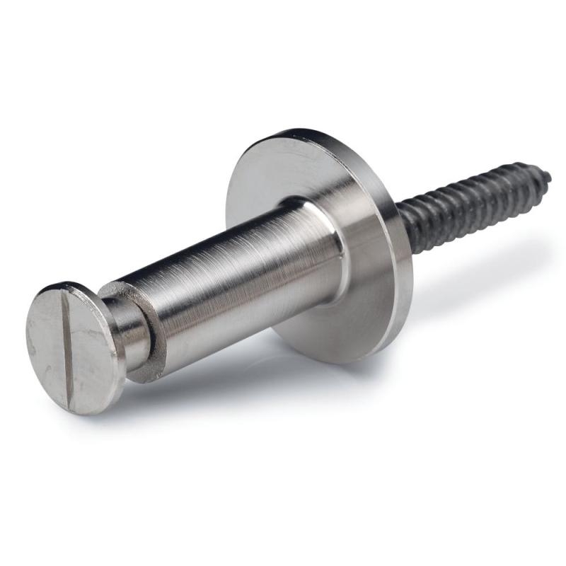 Gelænderbeslag 325 120mm N1 Mat Nikkel 5stk Bårebo 821213