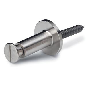 Gelænderbeslag 325 120mm N1 Mat Nikkel 5stk Bårebo 821213