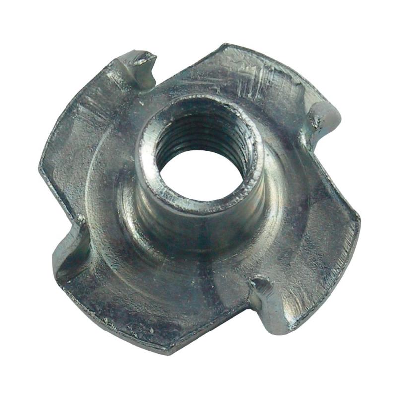 Slagmøtrik M10 Elektrogalvaniseret 4stkx5pakke​ Bårebo 821205