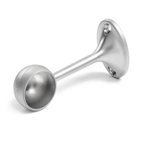 Rørholder Lukket 758-25 Mat Krom, 2stk, Habo 13796