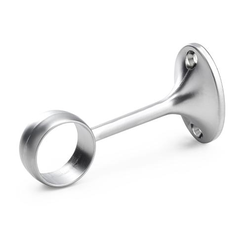 Rørholder Åben 758-25 Mat Krom, 2stk, Habo 13798