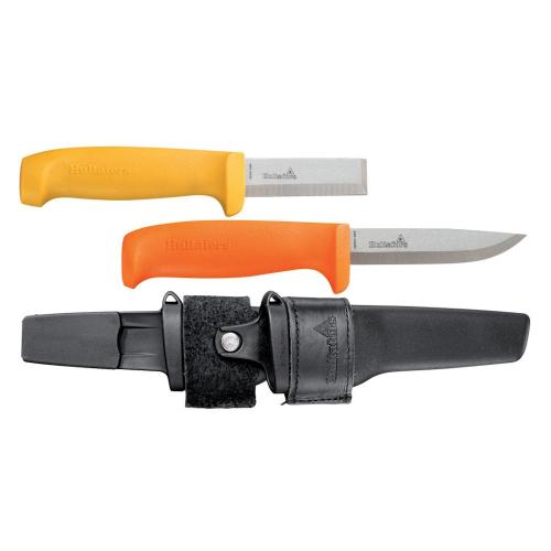 Skedekniv Dobbelt STK-HVK, Gul/Orange, Hultafors