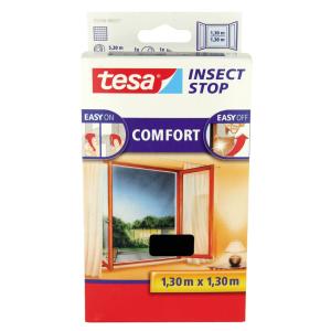 Insect Net Window Inset Anthracite, 8pcs, Tesa