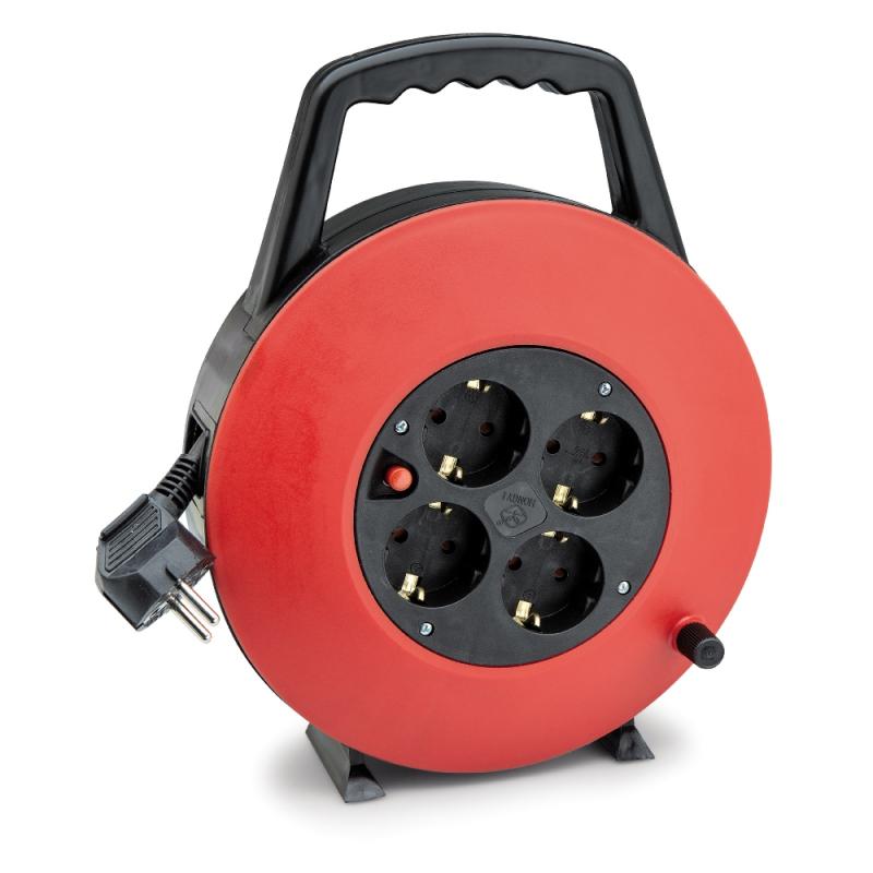 Kabelvinda 10m H05VV-F 3G1,5 2-Pak Bårebo