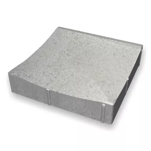 Ränndalsplatta Typ T Gren Grå 350x350x80/65mm Benders