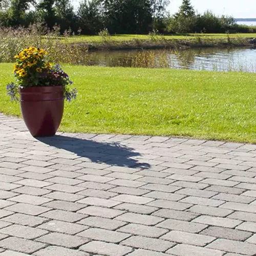 Marksten Troja Antik Cirkel Stor 140x140/105x50mm Benders