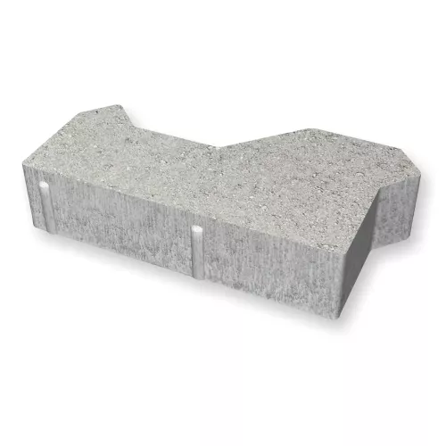 Marksten Superförband Skarp Randsten 60mm Grå Benders