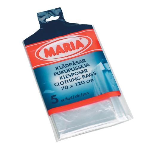 Beklædningspose 70x120cm 5stkx12pakke Maria