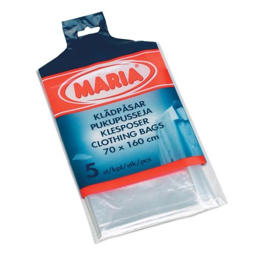 Beklædningspose 70x160cm 5stkx12pakke Maria