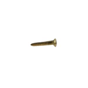 Träskruv TKFS 3x16mm Massiv Mässing 10st Serva