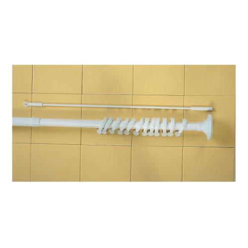 Brusestang Lige, 75-110cm, Hvid, Ericsindustrier