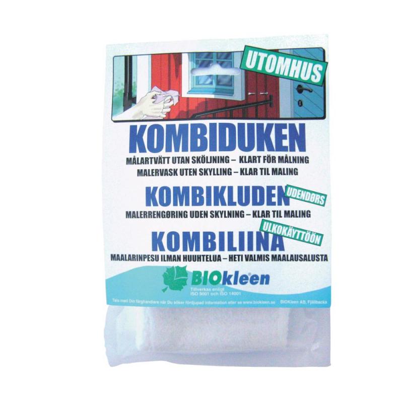 Målartvättduk UTE, 12st, Biokleen