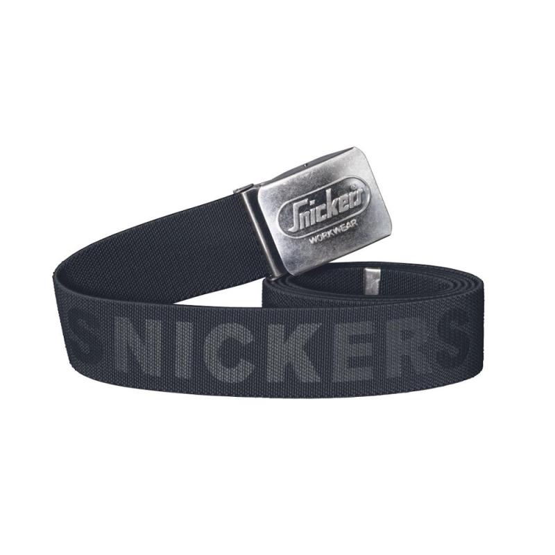 Bälte Elastiskt, 40mm, Svart, Snickers