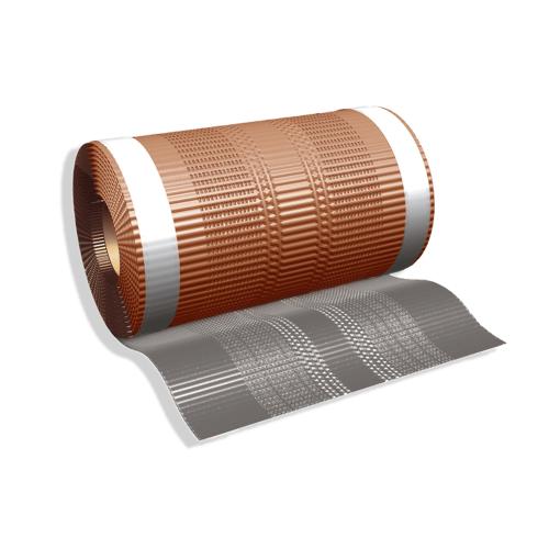 Nock Och Valmtätningsrulle Aluminium Roll 300mm 5m Ljusgrå Benders