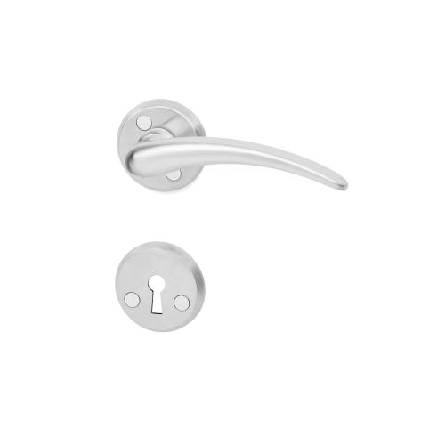 Dørgreb Valencia Børstet Chrom Habo 14395