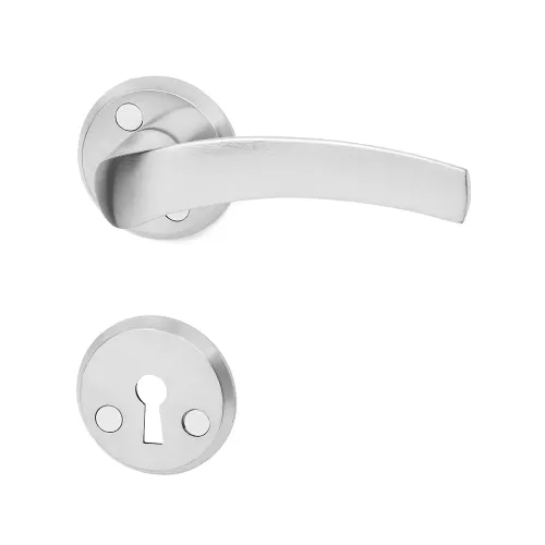 Indvendigt Dørgreb Marbella Børstet Krom, Habo 14401