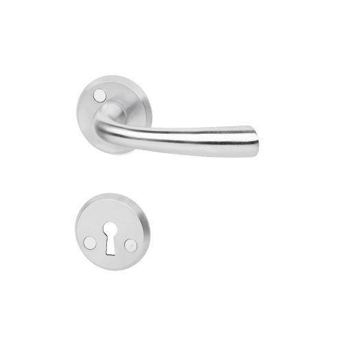 Dørgreb Barcelona, ​​​​Børstet Krom, Habo 14405