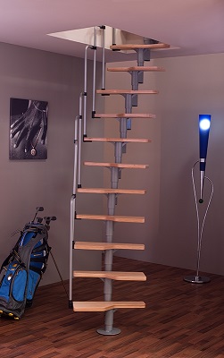 SPARTRAPPA MINI BOK MED RÄCKE