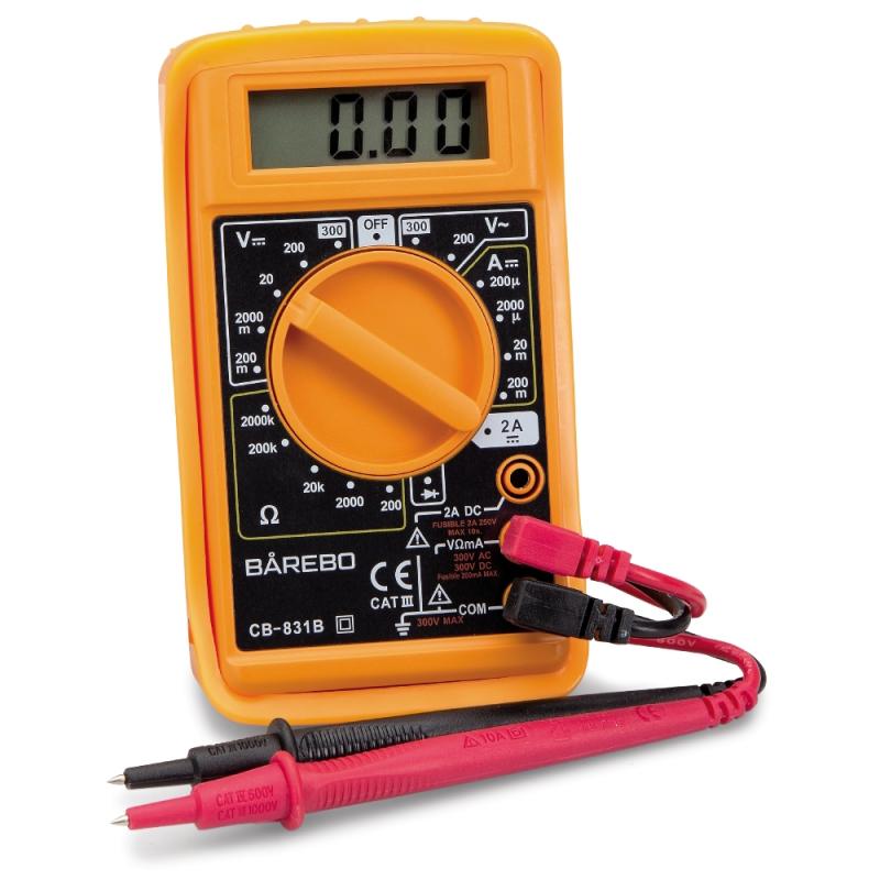Multimeter Digital Universal 2mA 18mW 250V Bårebo 963601