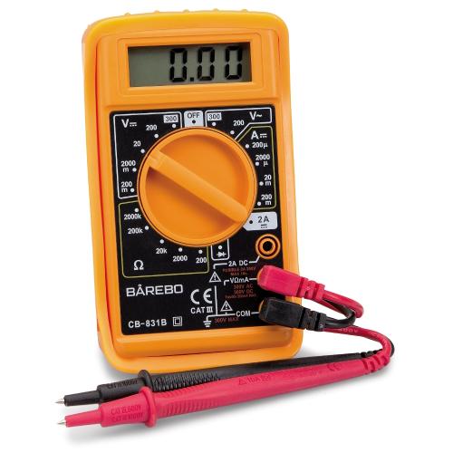 Multimeter Digital Universal 2mA 18mW 250V Bårebo 963601
