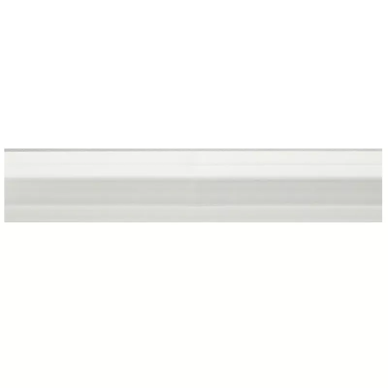 Bröstlist Solliden Vit 2400mm Lundbergs
