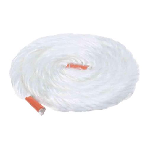 Glasfibersnor 8mm 1m Hvid Gelia