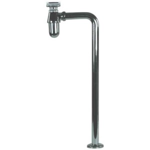 Vattenlås Av Metall Krom 32mm Kompl