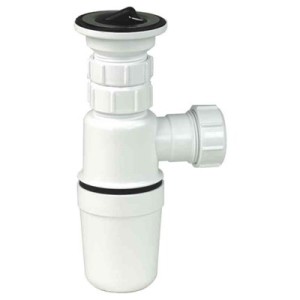 PUNGVATTENLÅS MED BOTTENVENTIL 32MM