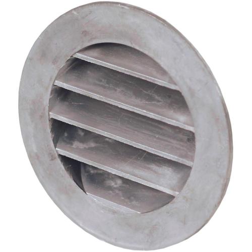 Gitter Friskstøbt Aluminium Rund 80mm