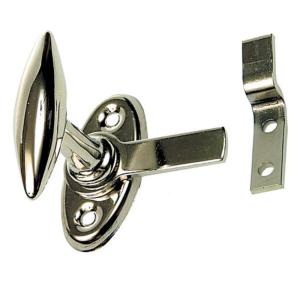 Vinduesknop 3N Med Krog Forniklet 5stk Bårebo 820526