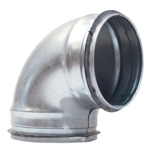 Rörböj Kort, 125mm, Fresh