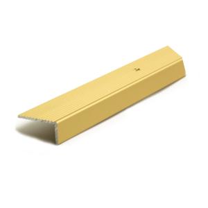 Stair Edging A33, 1000mm, Gold, 5pcs, Habo 14689