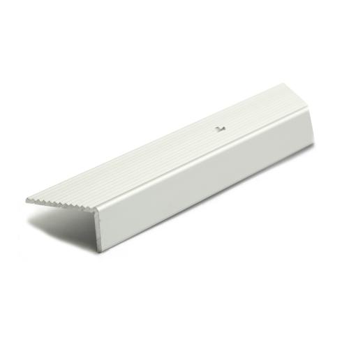 Trappkantslist A33, 1000mm, Silver, 5st, Habo 14690