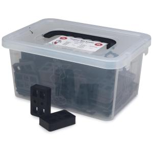 Adjustment Washer Mix Box, Black, 140pcs, Harpun