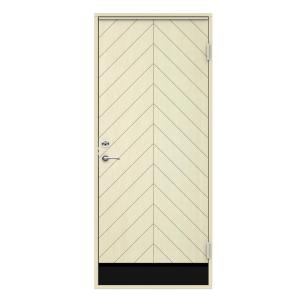 Varm Opbevaringsdør Swedoor Clever-Line Trysil Med Sparkplade Birk