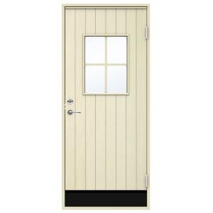 Varm Opbevaringsdør Swedoor Clever-Line Sälen Glas Med Sparkplade Birk