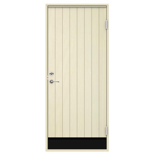 Warm Storage Door Swedoor Clever-Line Sälen With Kick Plate Birch