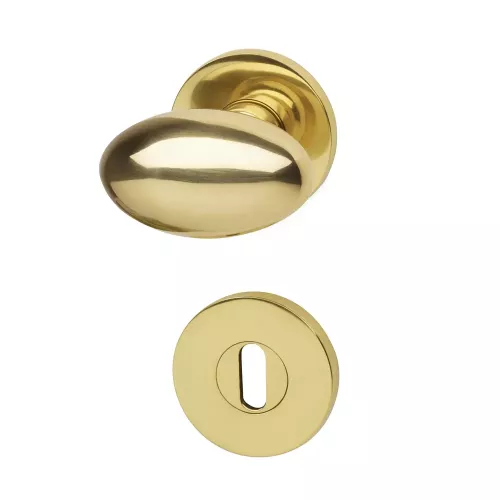 Dørgreb A79-777 Poleret Messing, Habo 1006