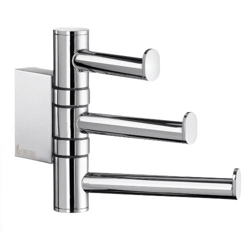 Svängbar Trippelkrok Air Polerad Krom Smedbo AK327