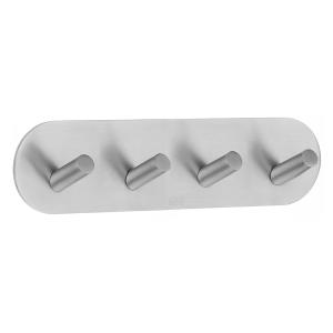 Four Hook Rounded Self Adhesive - B1094