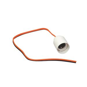 Lamp Holder, E27, With 0.5m Cord (Rkub), Malmbergs NS2705