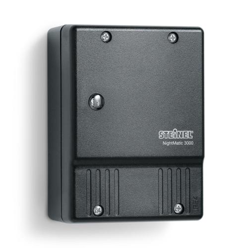 Lysrelæ NightMatic 3000 Vario 1000W IP54 Sort Steinel