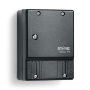 Lysrelæ NightMatic 3000 Vario 1000W IP54 Sort Steinel