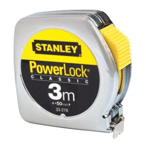 Måttband 3m, Powerlock, 6st, Stanley